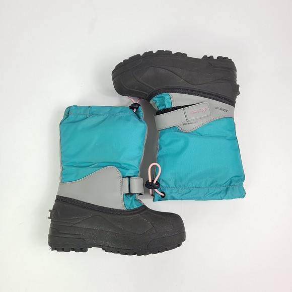 Columbia Powderbug Waterproof 400 grams Snow Boots Toddler Girl Size 1 - Picture 3 of 7